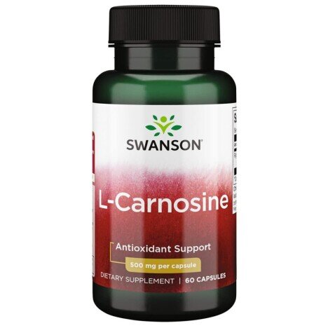 L-Carnosine (Carnozina) 500mg 60 Capsule Swanson